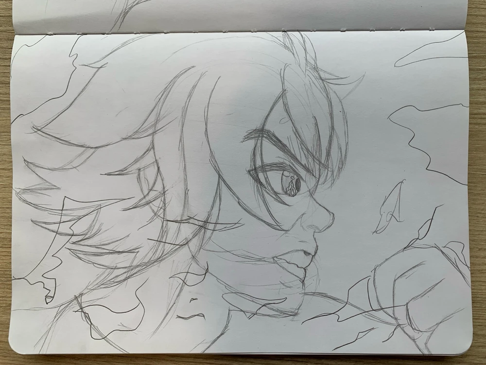 My character in Valorant VCT style (drawn in Oct 2023)