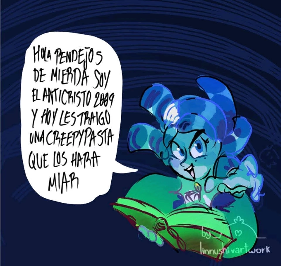 Frankelda si subiera los cuentos a YouTube: