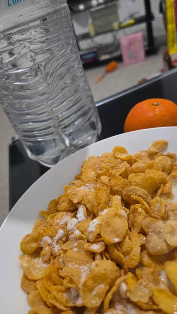 Couldn't get back to sleep so actually having breakfast at breakfast time