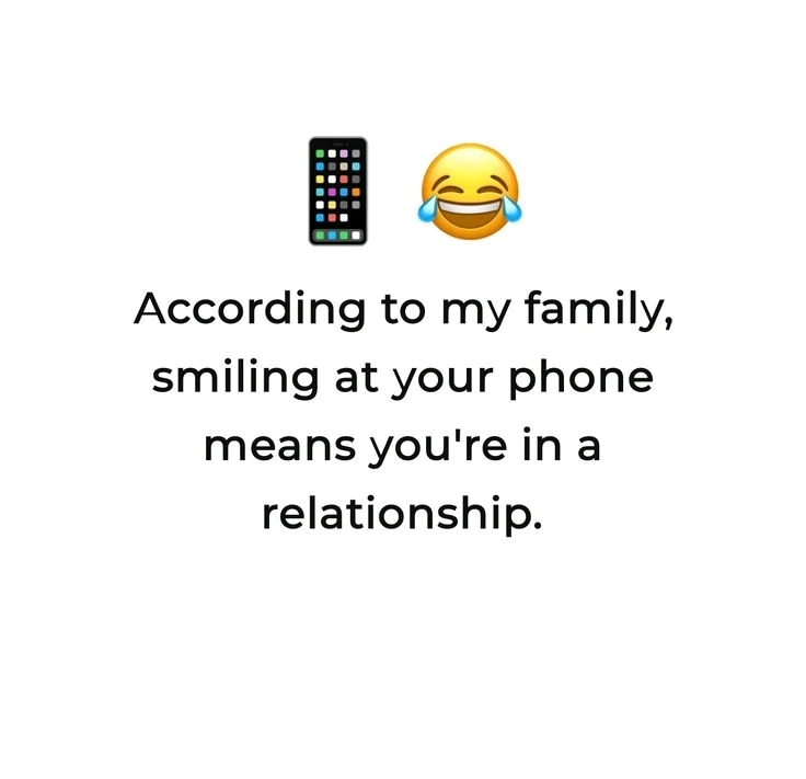 So, according to your family, I'm in a relationship 😍😍 yayayyy😂😂😂