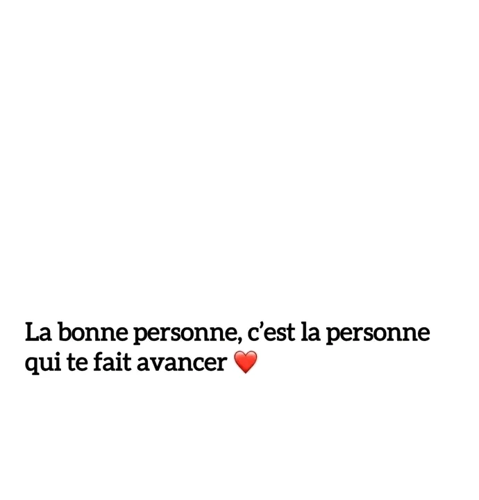 Dans ta paix intérieure 
Dans ton amour propre
Dans ta perception du monde
Dans tes projets... ☺️❤️