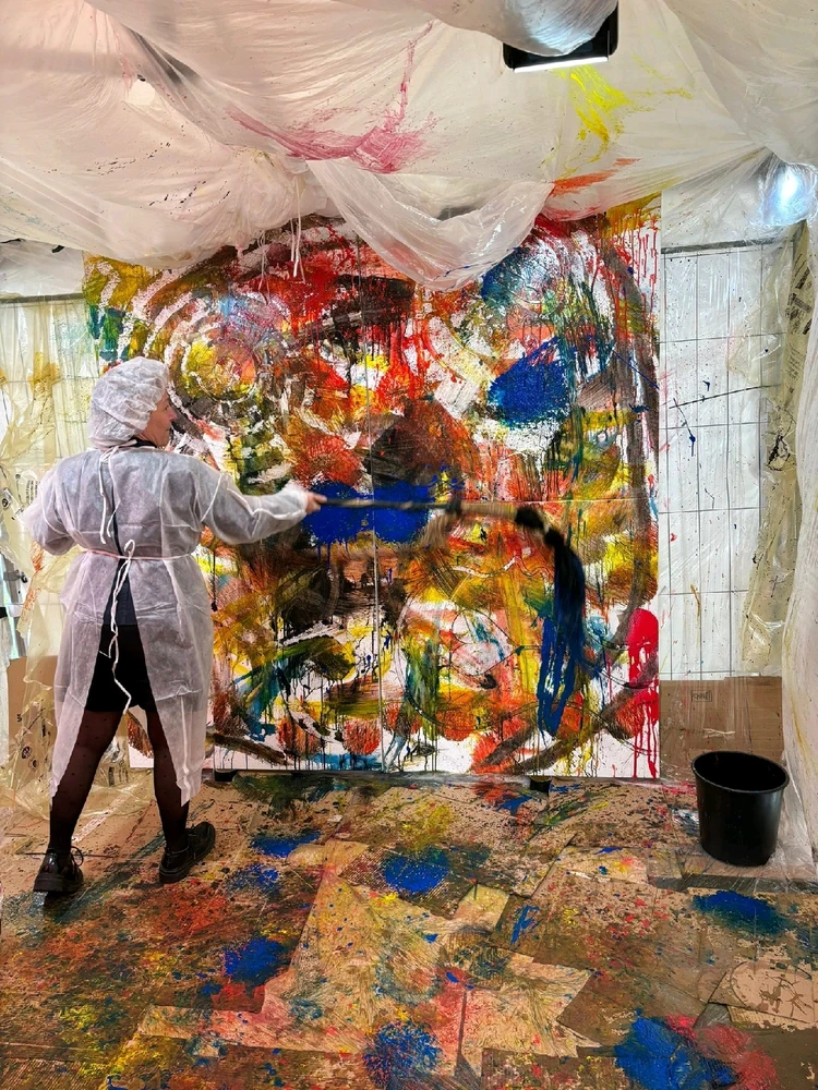 Peinture collective pour la santé mentale