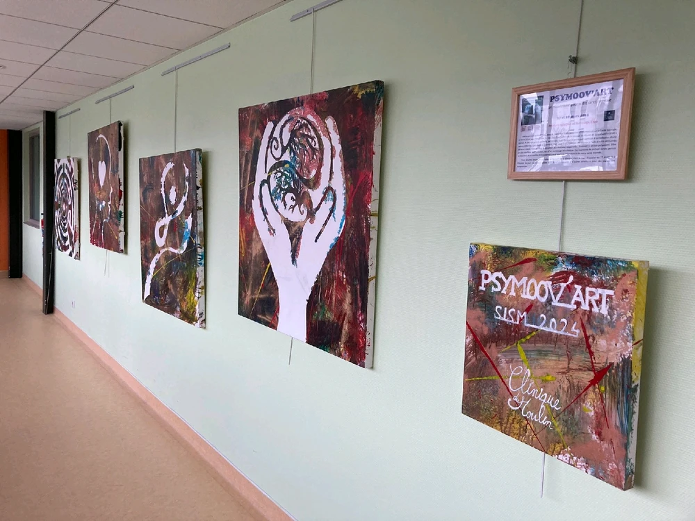 Peinture collective pour la santé mentale