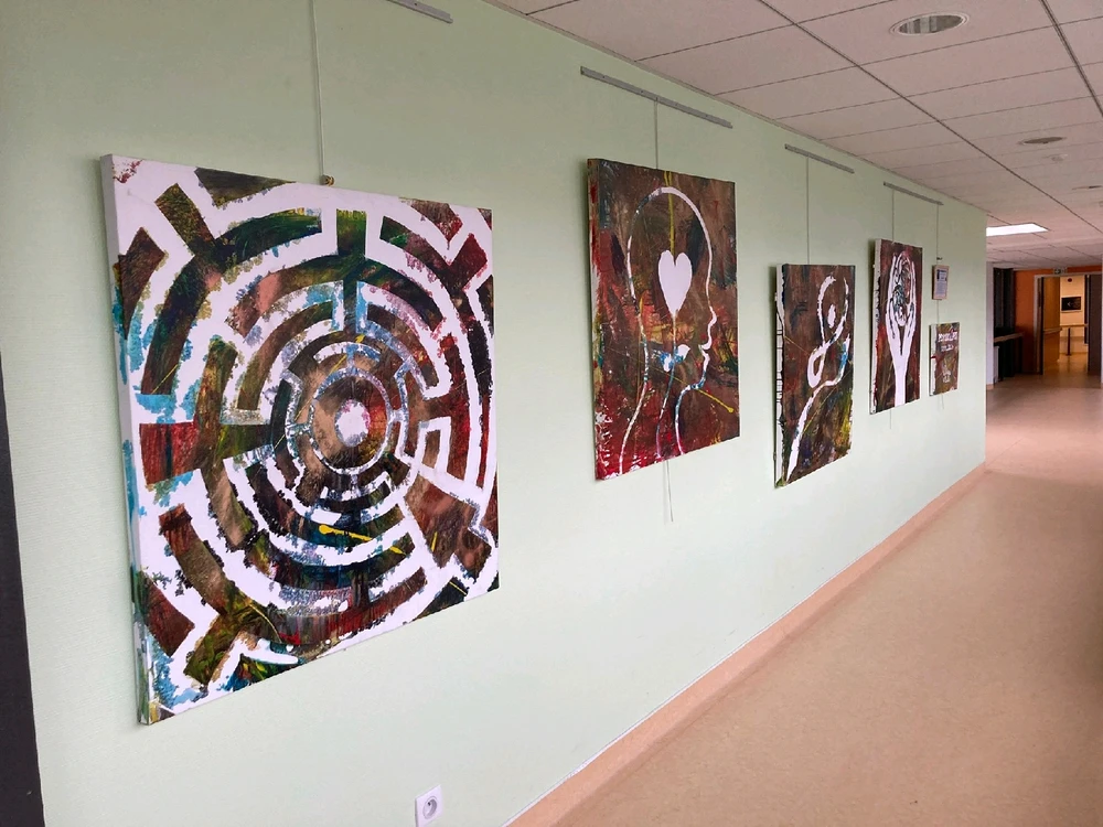 Peinture collective pour la santé mentale