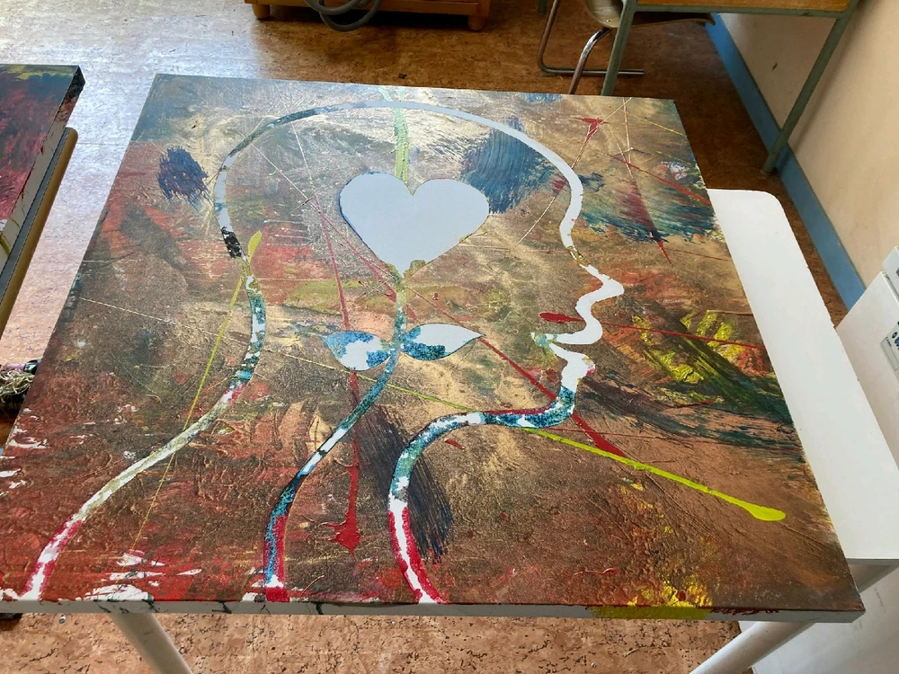 Peinture collective pour la santé mentale