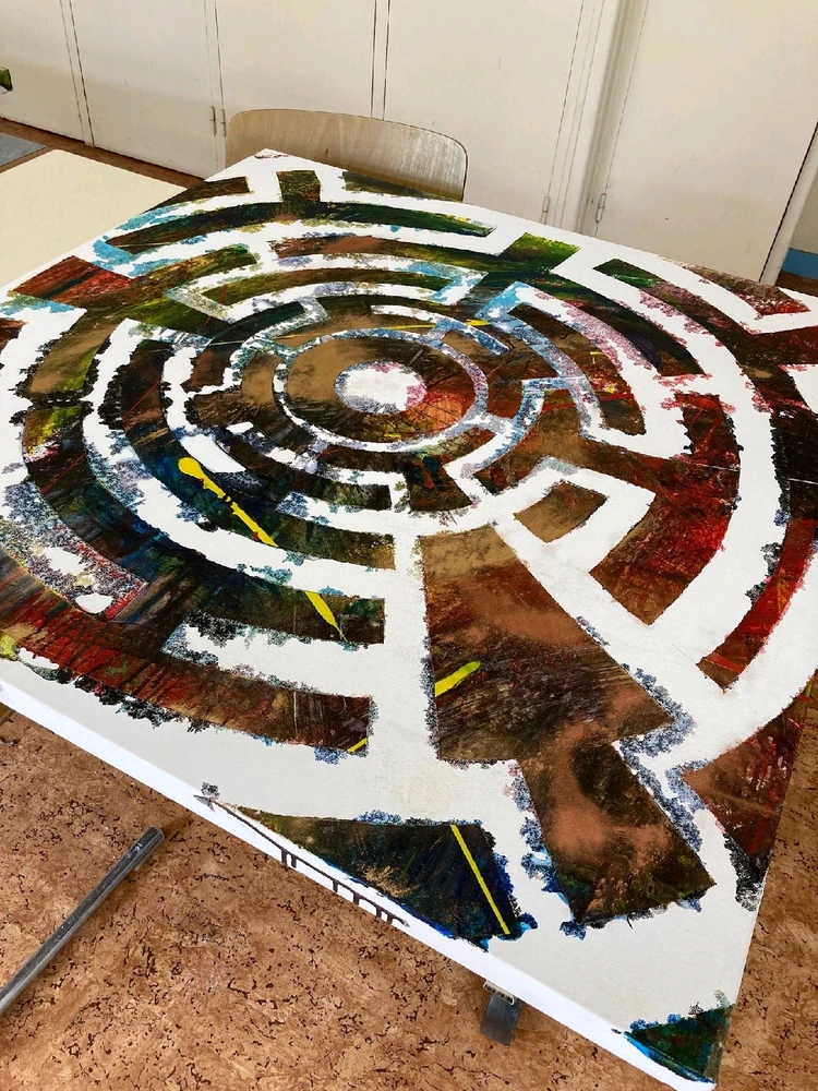 Peinture collective pour la santé mentale