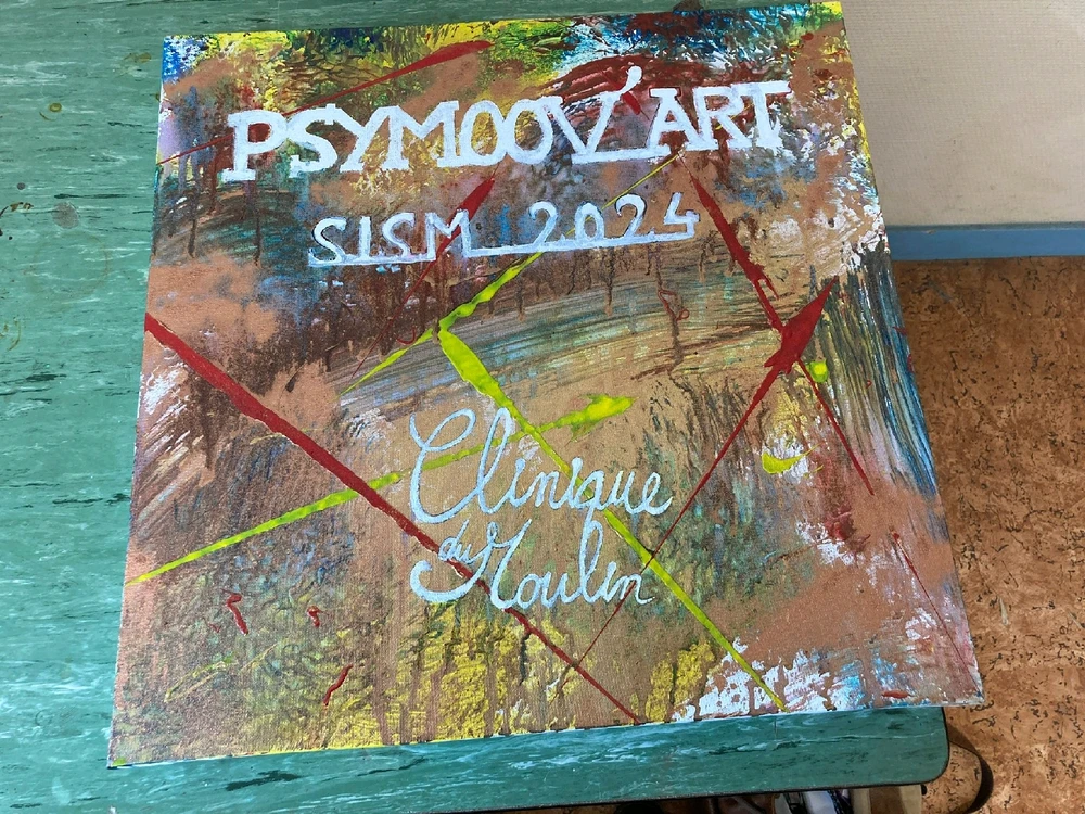 Peinture collective pour la santé mentale