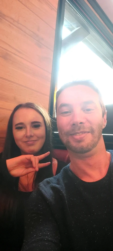 Avec ma fille ❤️