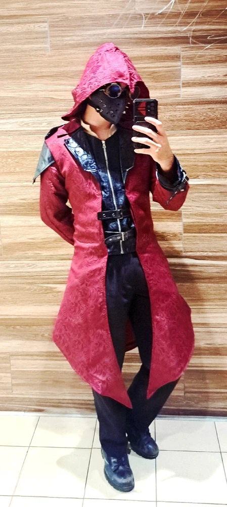 The thrown together last minute Halloween costume. Some labeled me a plague doctor others just liked the coat