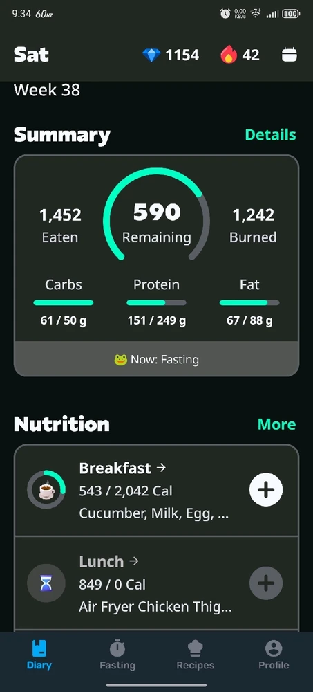 Recommended cals are a joke