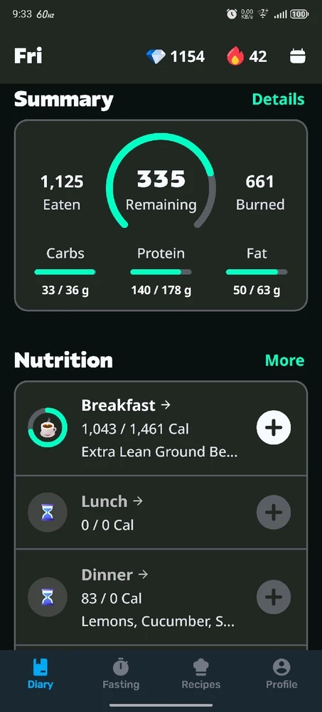 Recommended cals are a joke