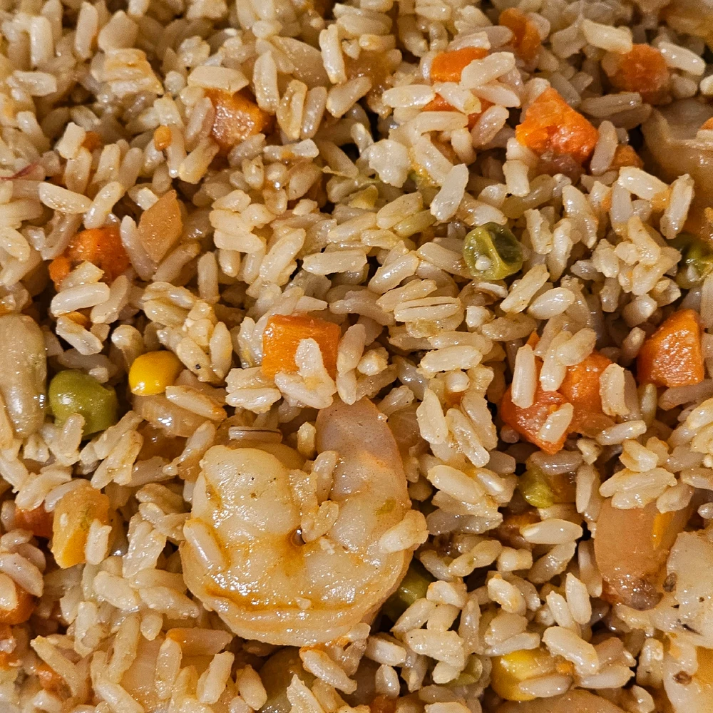 🙂↕️ Shrimp fried rice 😊