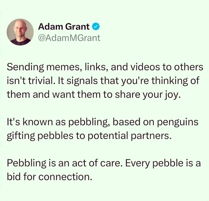 This is me sending love to all of you