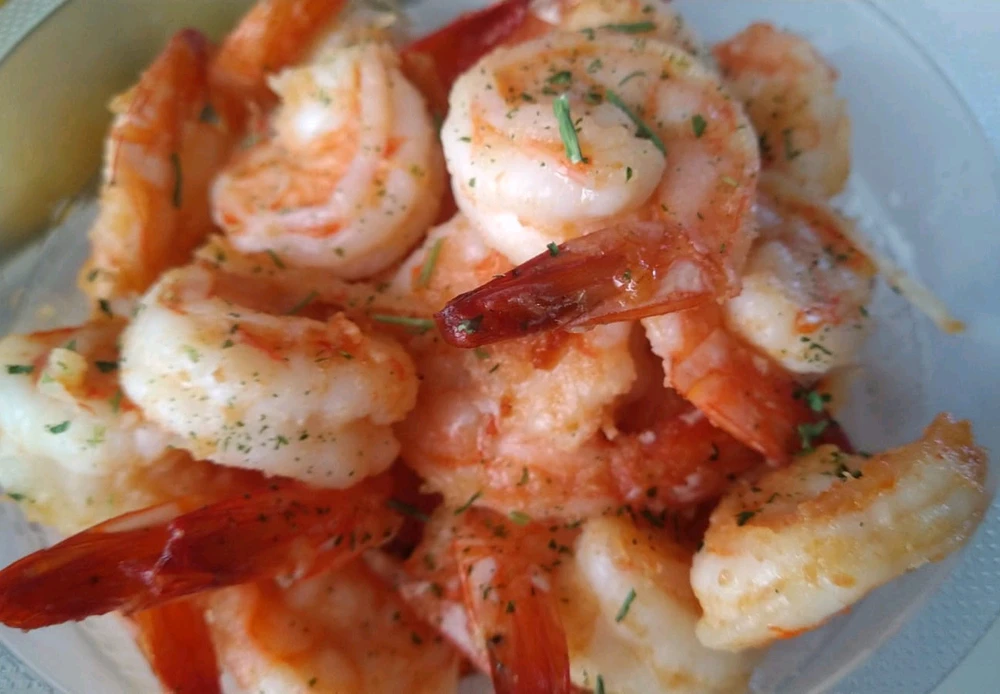 Sweet Prawn with butter