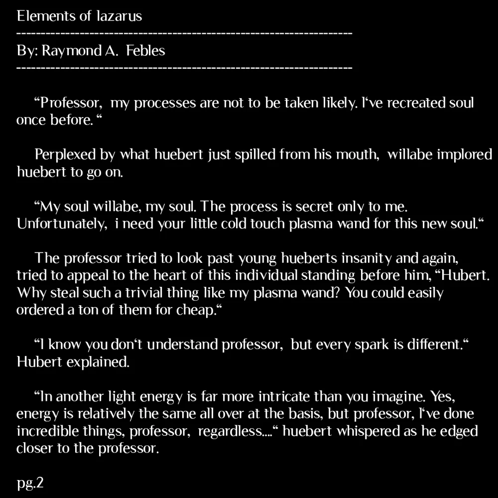 Nuts & bolts sci-fi piece.