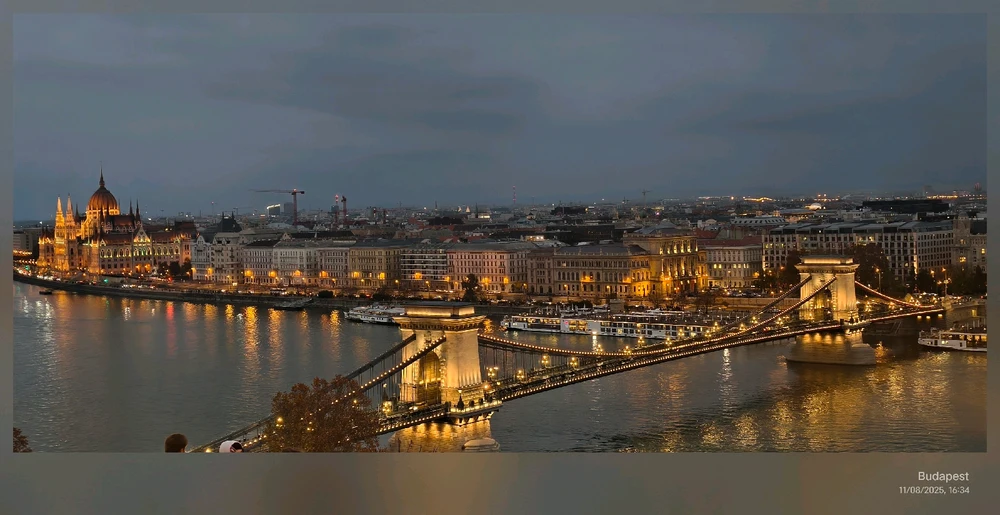 Budapest at night