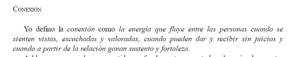Creo que nunca voy a tener conexión con nadie 🙂