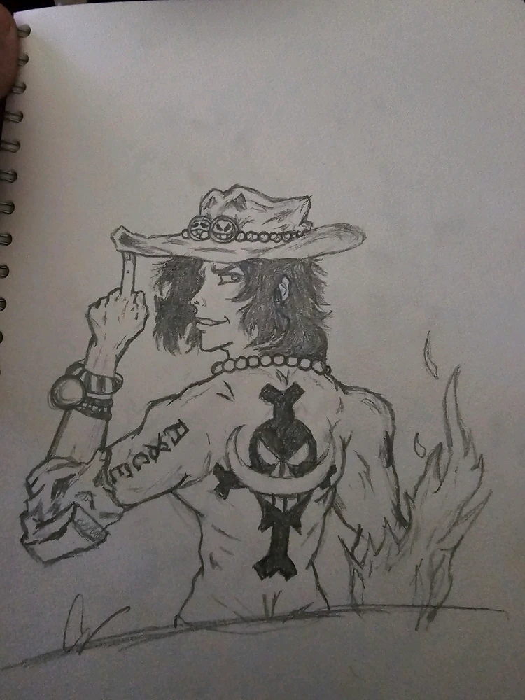 My ace redraw from one piece