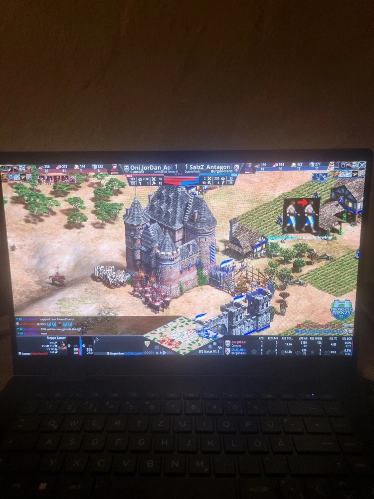 Wer schaut das gerade an ?? Age of Empires 2 DE version !