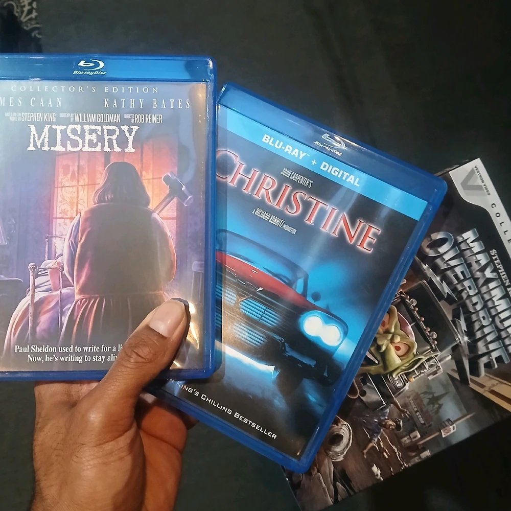 Three of my favorite Stephen King film adaptions!