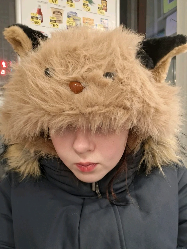 I've got a fox hat (no real fur)
