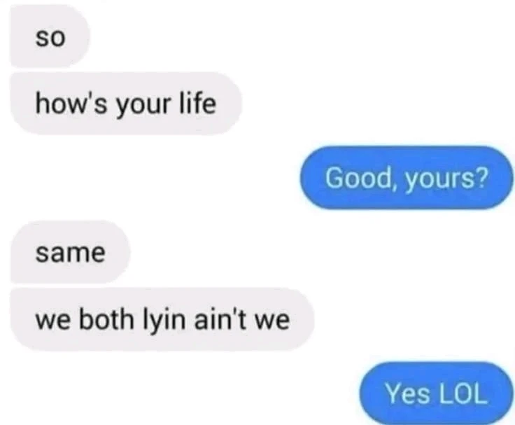 😂 we can be friends for a long time