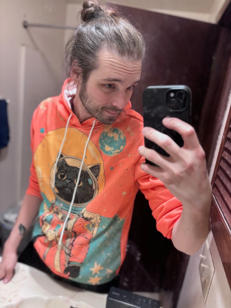 Buying stupid hoodies I don’t need