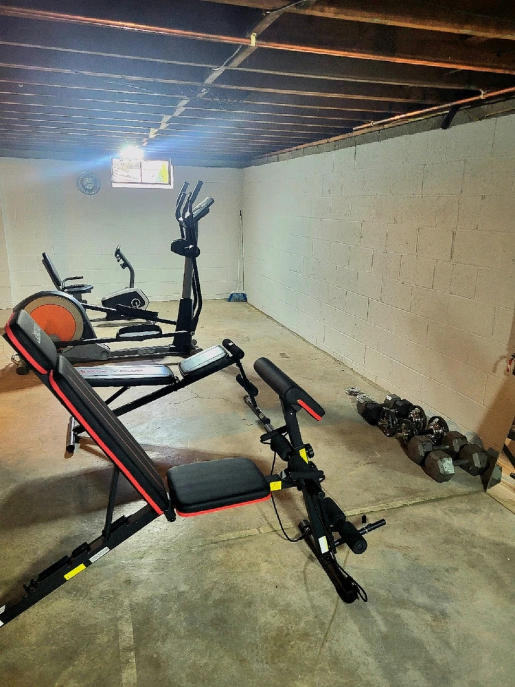 Got my home gym set up