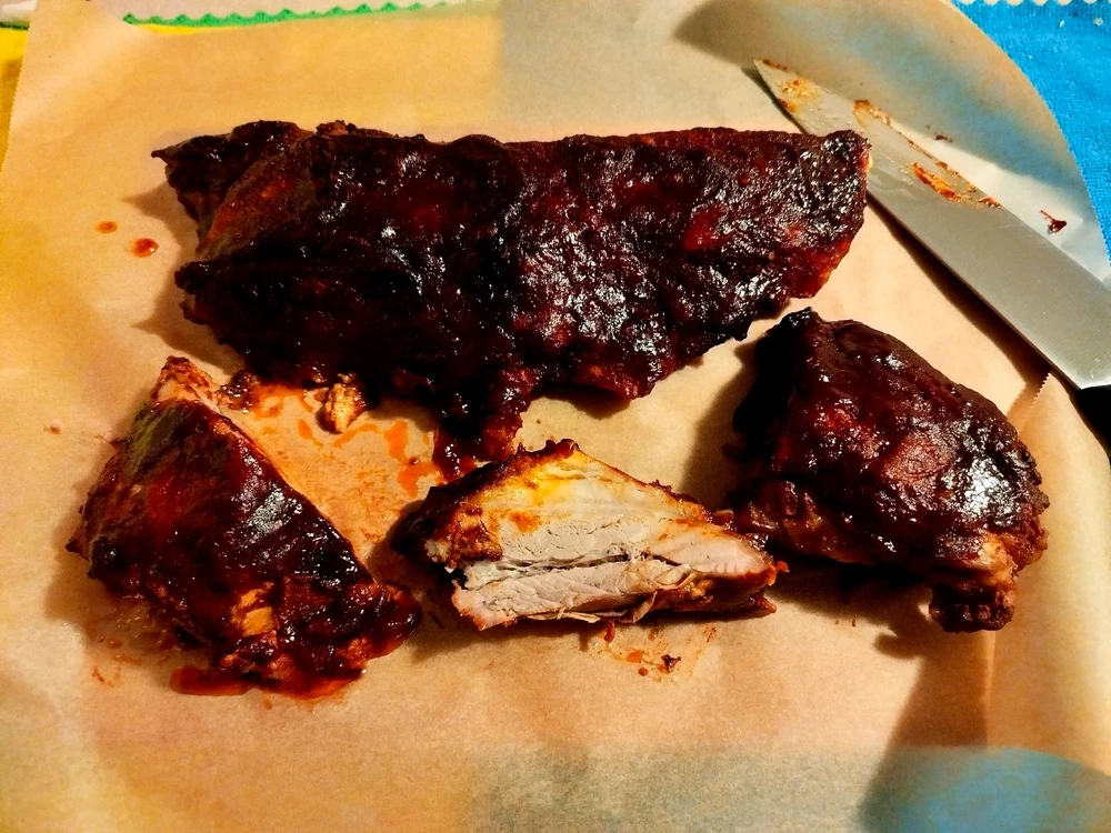 BBQ ribs first attempt