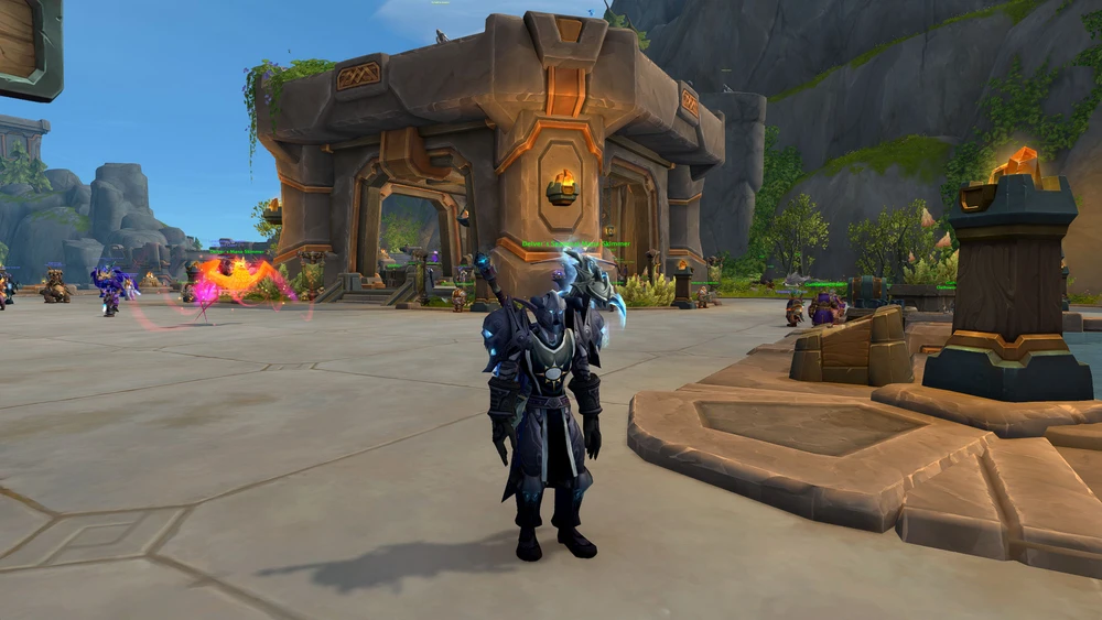 This is probably my favorite Warrior set in WoW.