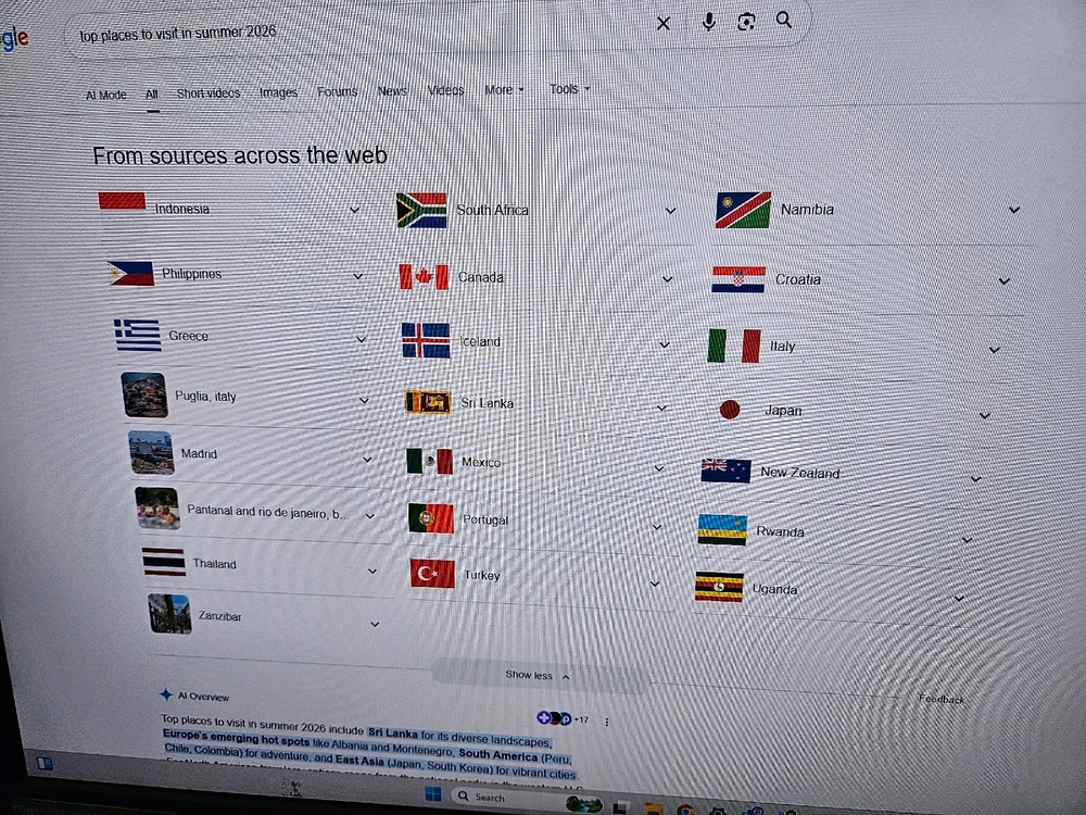 Looking for places to travel next summer