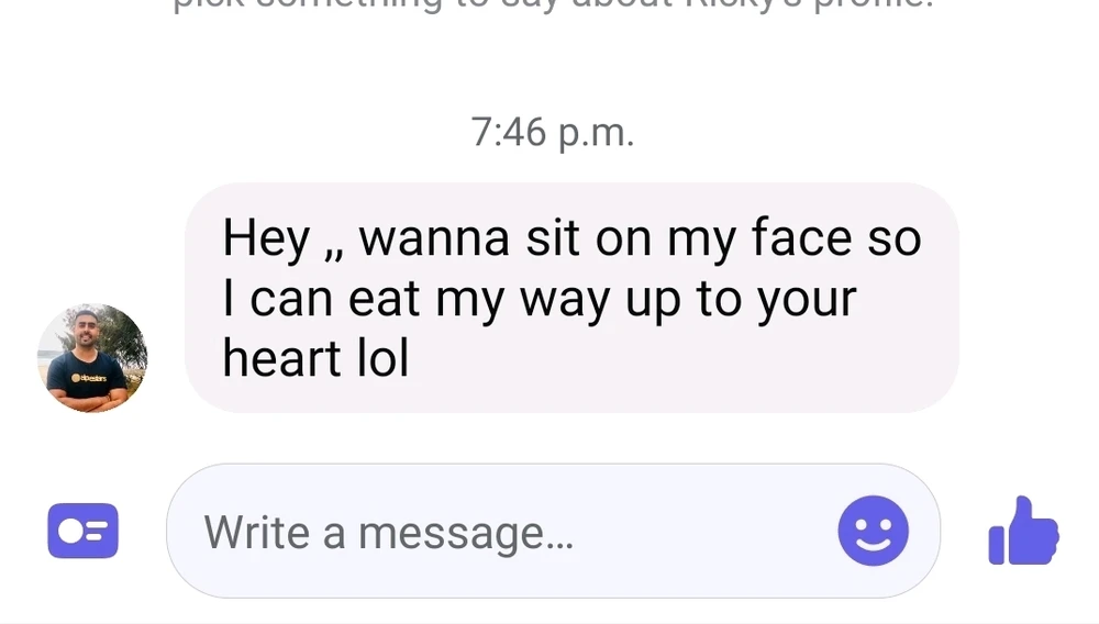 How NOT to start a conversation