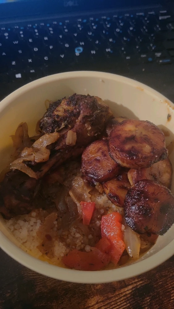 My first Attiéké 🇨🇮