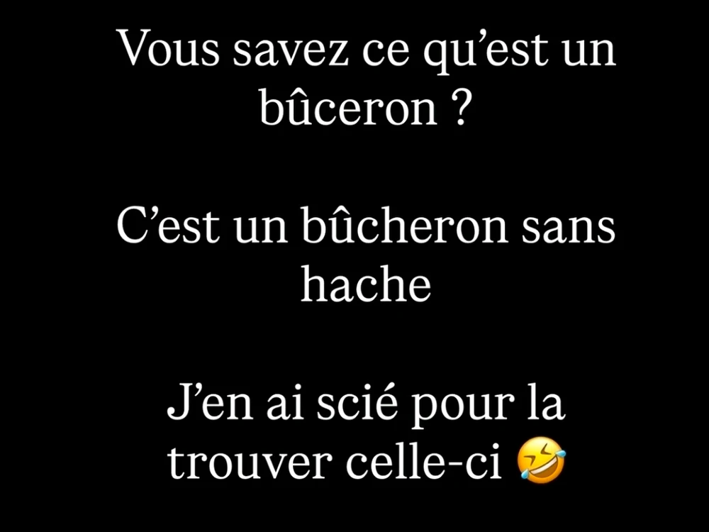 Tout simplement 😅😂
