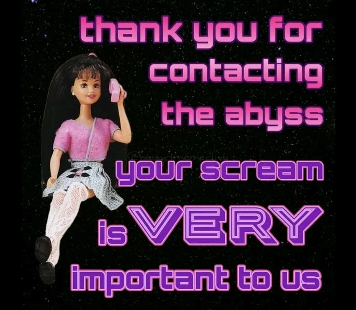 SCREAMING INTO THE ABYSS