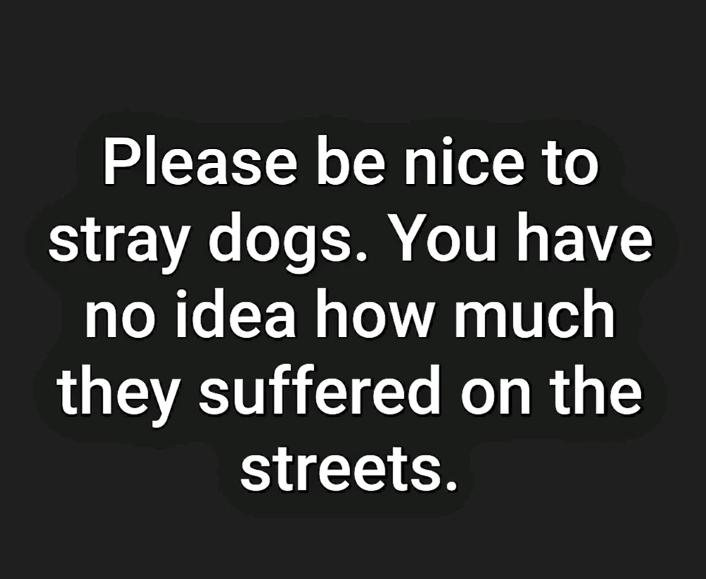 Be gentle, be loving, be kind