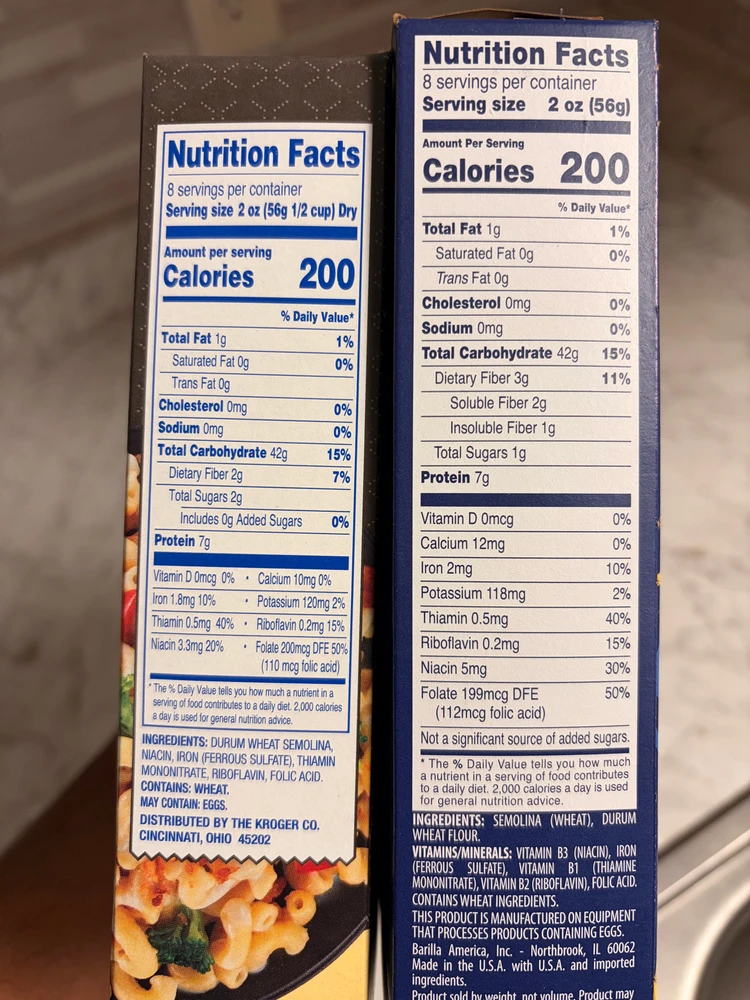 Which is more authentic pasta?