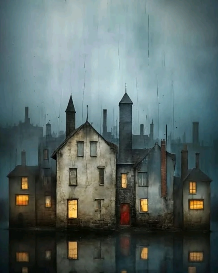 Inge Schuster - " Evening After Rain"