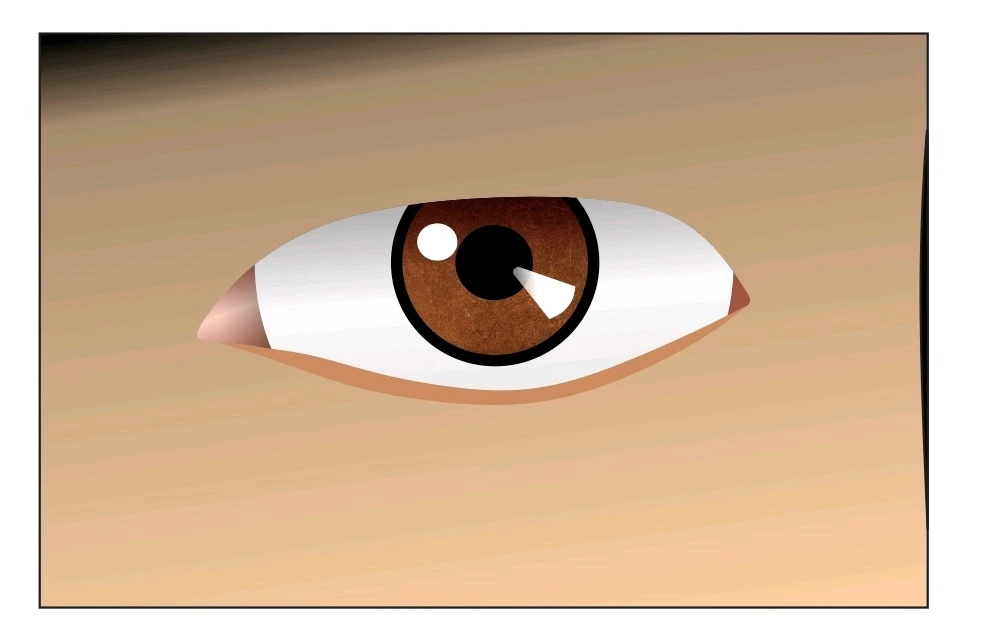 Piel y detalles del ojo