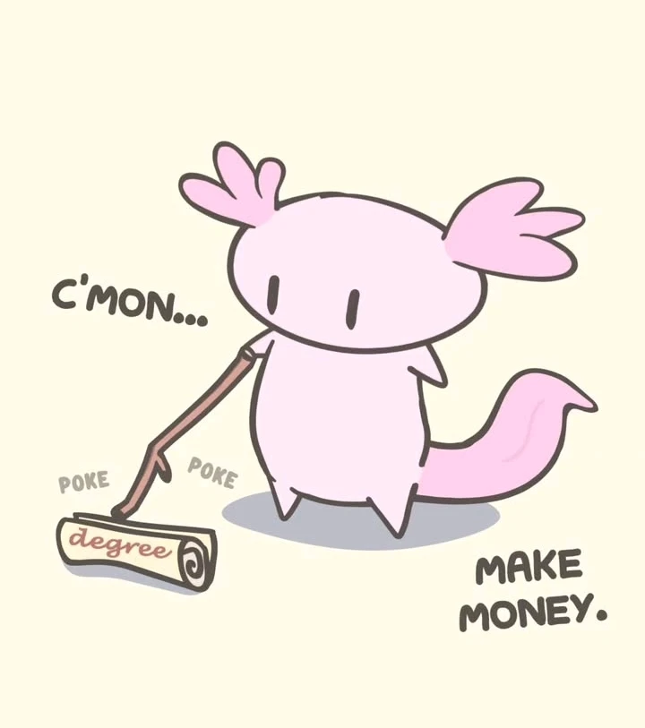 The reality of college sometimes 😅