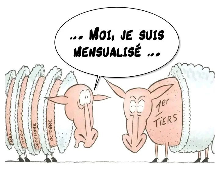 Moi aussi, mensualisé lol