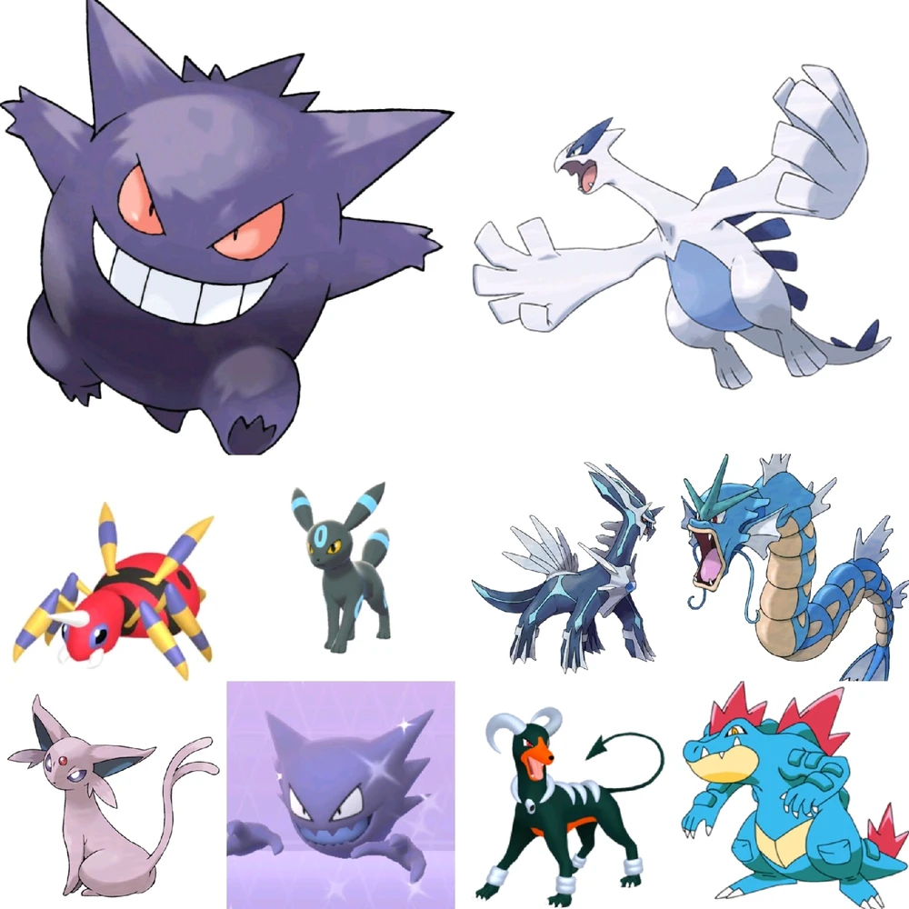 What is everyone's top 10 pokemon?