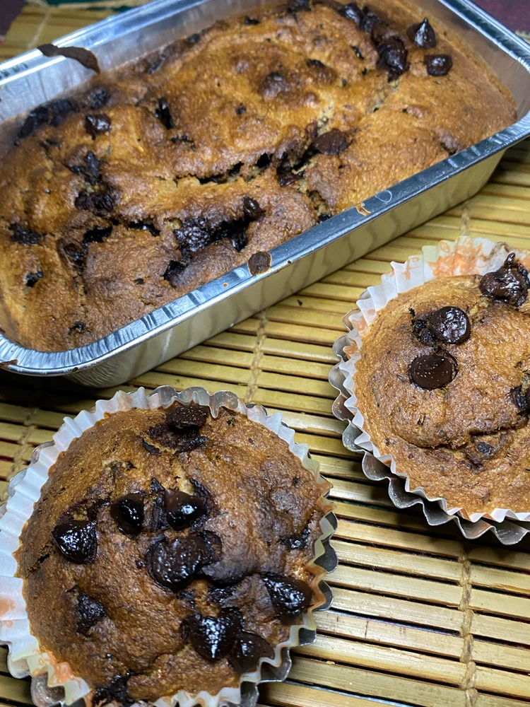 Banana chocolate cake