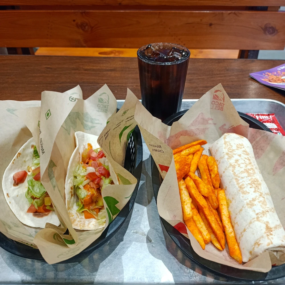 Let's keep it as dinner 🌯🍟🌮