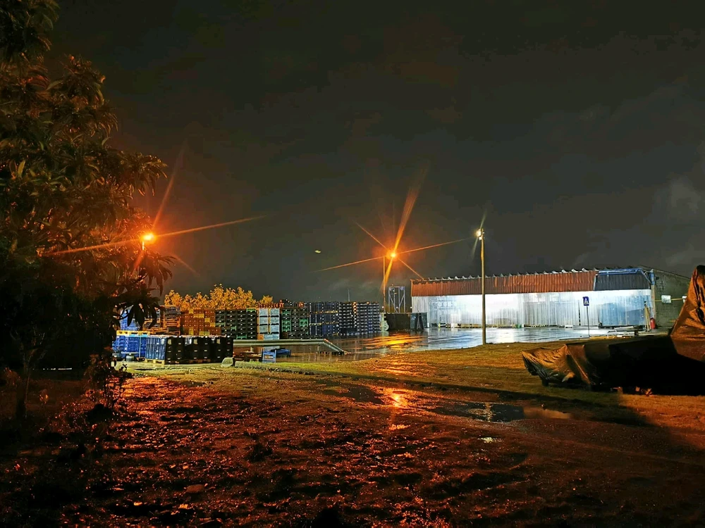 Que bela noite de 🌧️