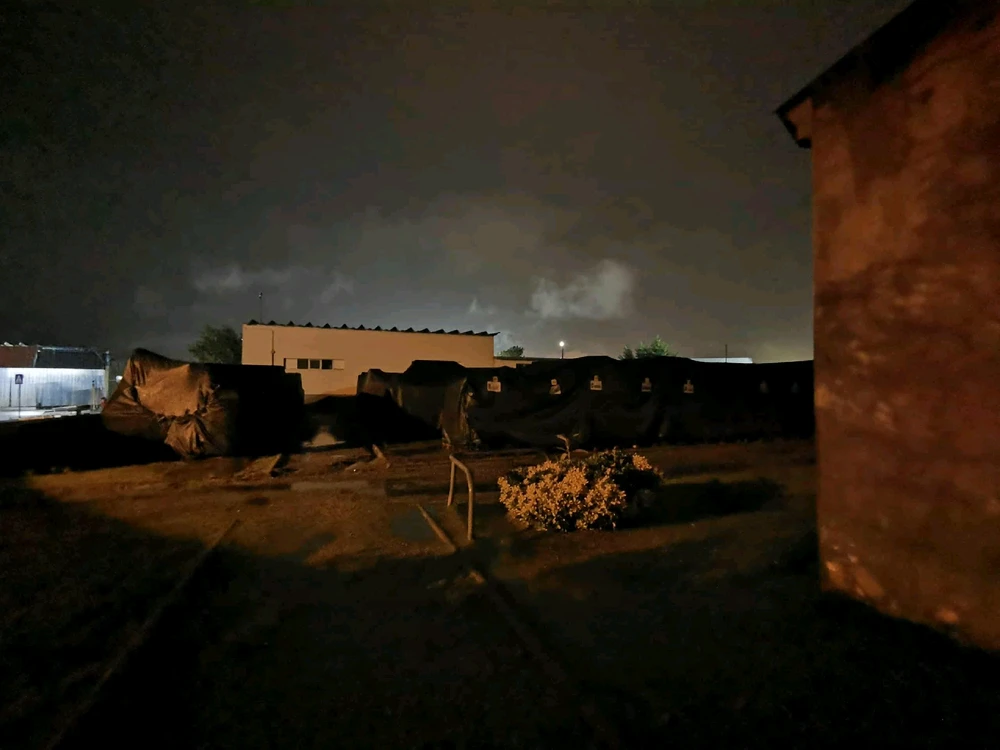 Que bela noite de 🌧️