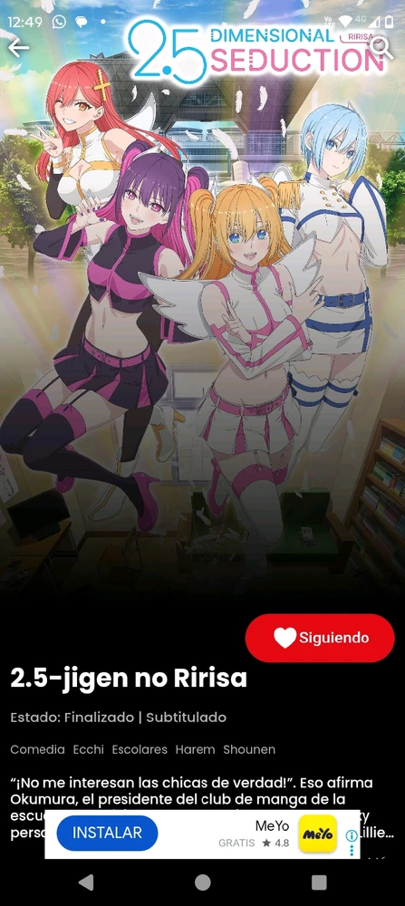Quien ya vio este anime? A mí me gustó mucho