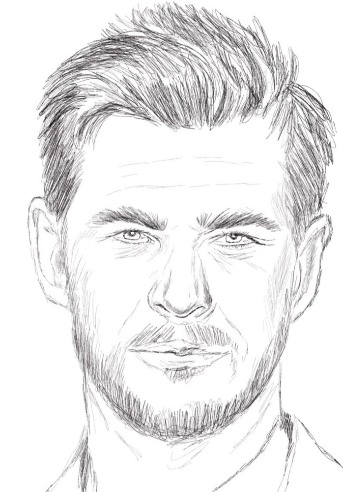 How could I not...sketch...