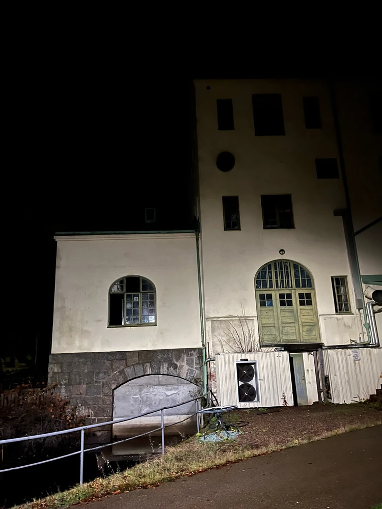 Evening walk in town