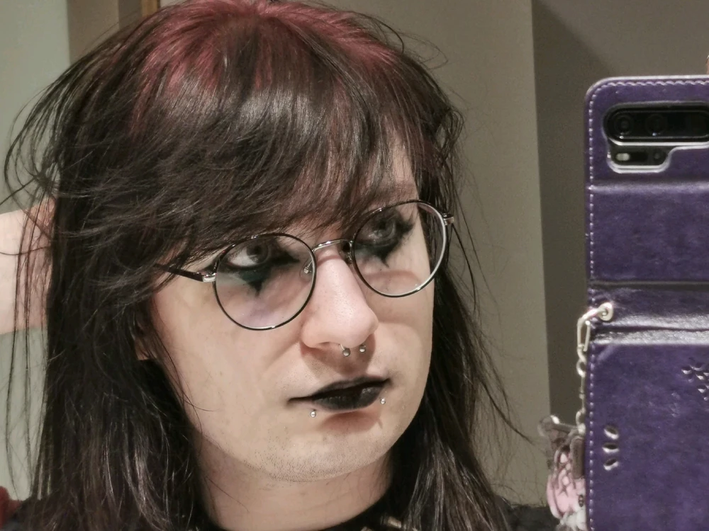 New hair colour and some makeup